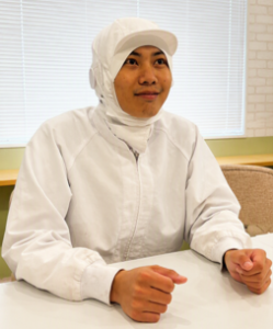 AIVICK富山工場で働く技能実習生のPHAN HUUHUYさん